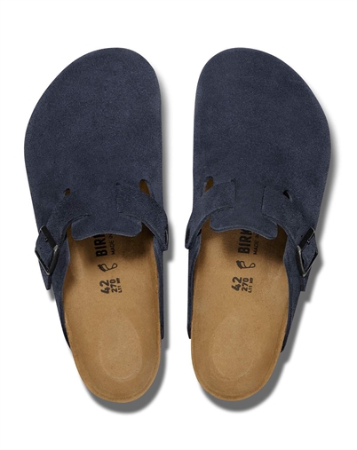 Birkenstock - Boston Suede Leather - New Navy